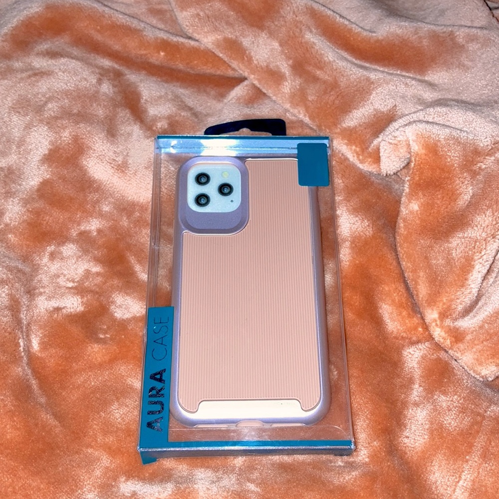 I am selling a brand new Aura Case. It is for iPhone 11 and up.